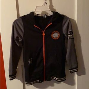 LNG zipper up sweater.
